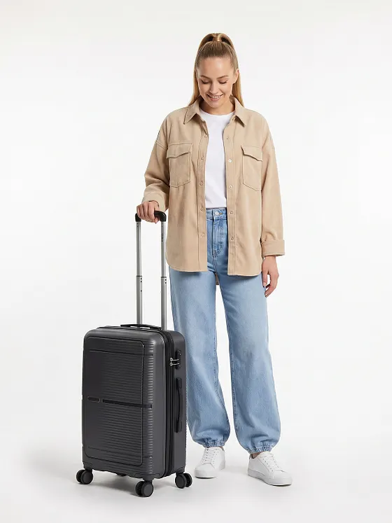 Benzi 5899 4 ruedas Trolley M 57 cm Con asa expansible Benzi 5899 4 ruedas Trolley M 57 cm Con asa expansible