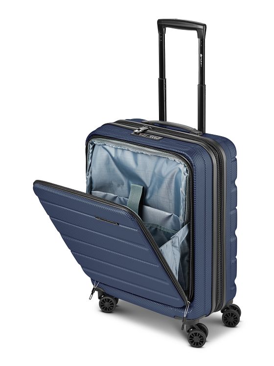 Franky Munich 4.0 4 ruedas Trolley de cabina 55 cm Compartimento para laptop Con fuelle expandible