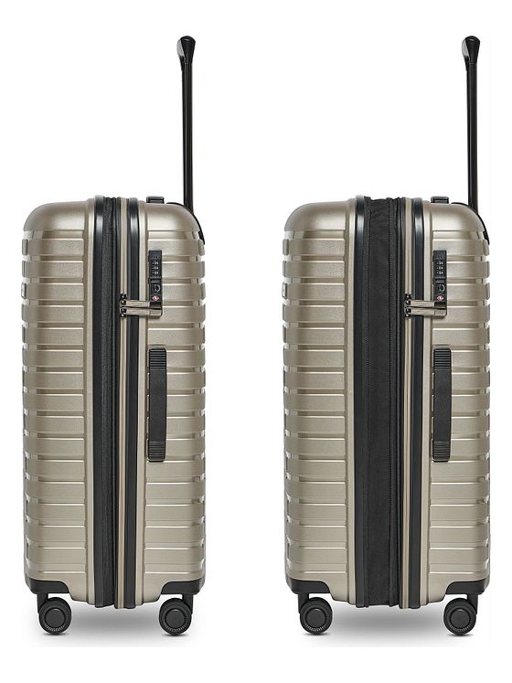 Pactastic Collection 04 THE MEDIUM + 4 hjul Trolley M 66 cm med strækfold