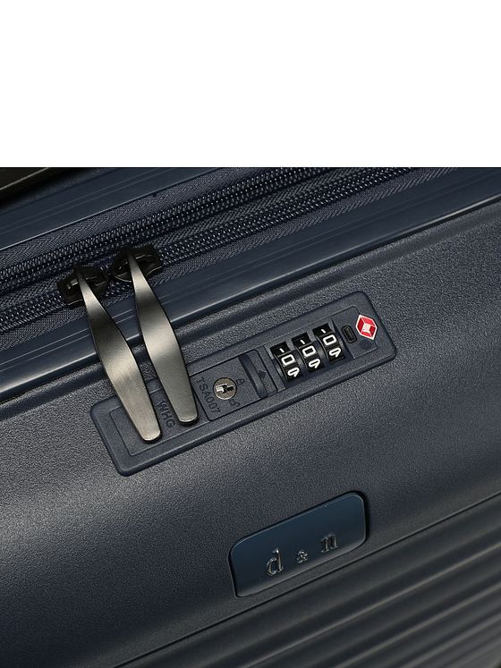 d & n Travel Line 4700 4 kolečka Kabinkový kufr 55 cm s roztažitelným záhybem