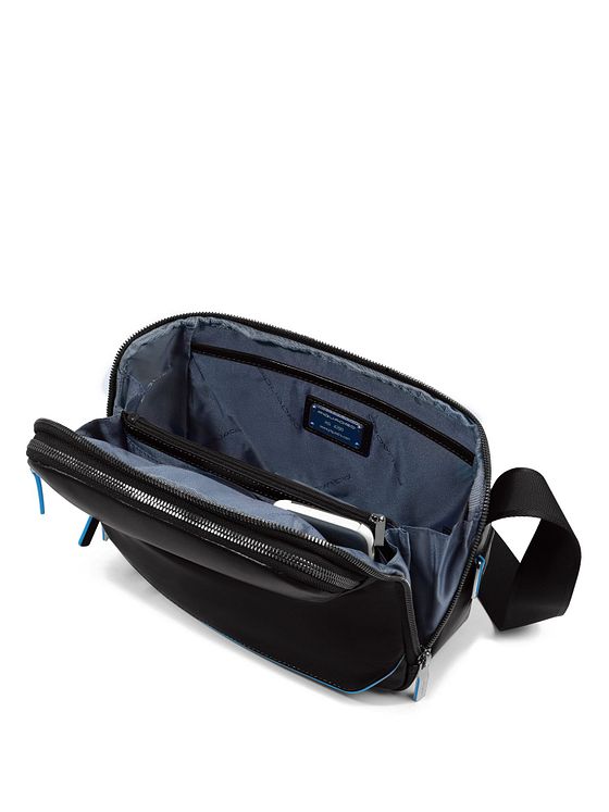 Piquadro Blue Square Skuldertaske Læder 27 cm