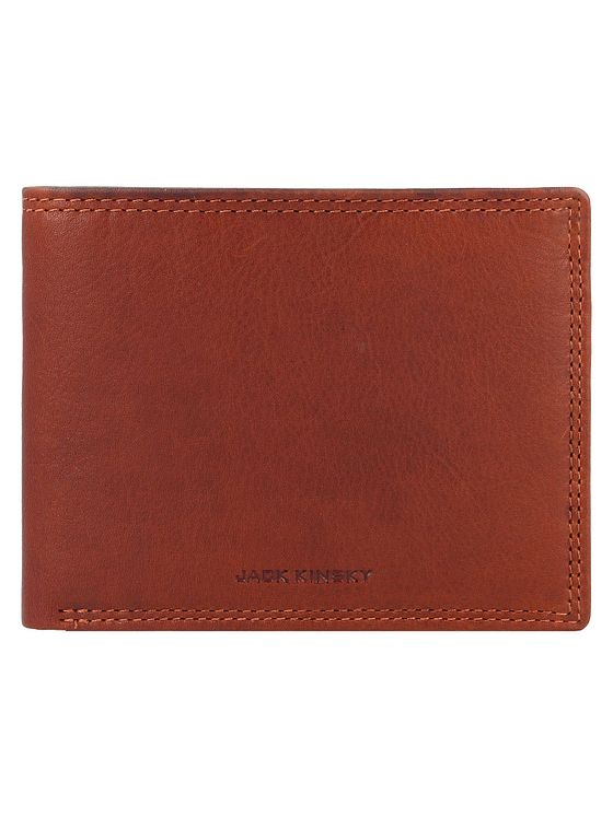 Jack Kinsky Montreal Peněženka RFID ochrana Kůže 12 cm