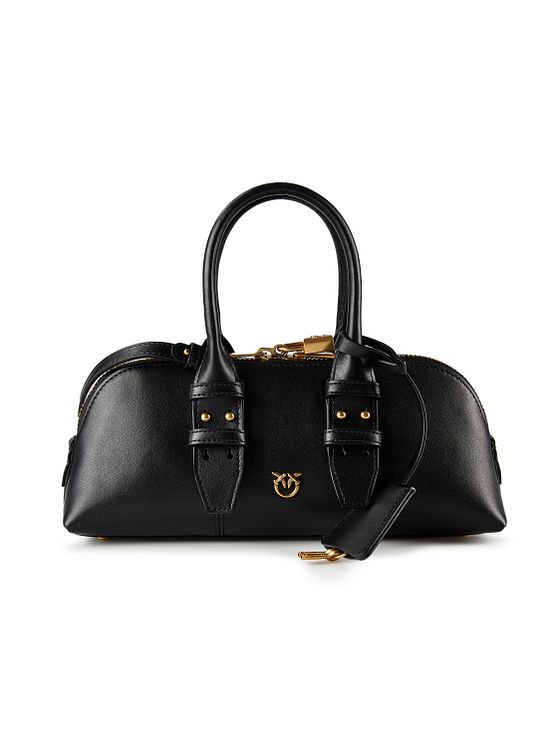 PINKO Bowling Bag Håndtaske Læder 29 cm