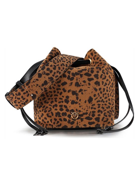 PINKO Secchiello Posetaske Læder 20 cm