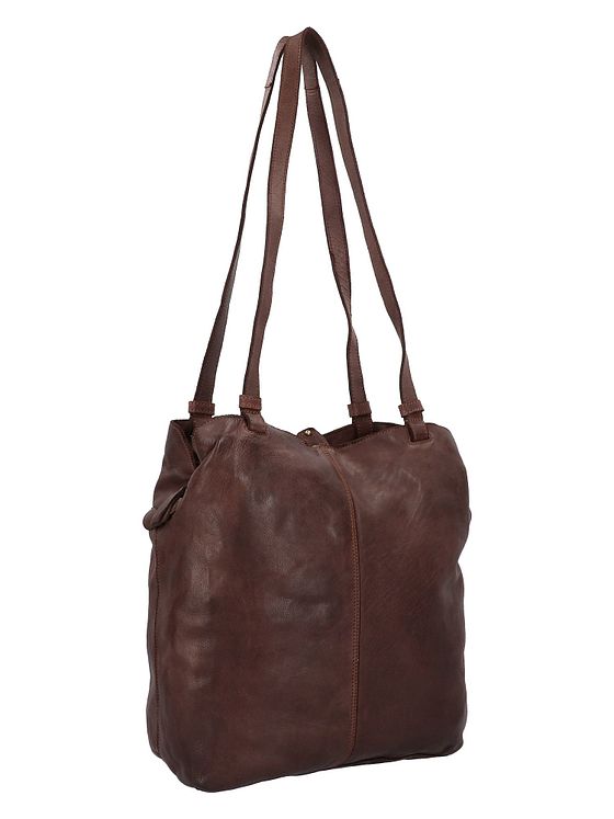 Harold's Submarine skuldertaske i læder 33 cm