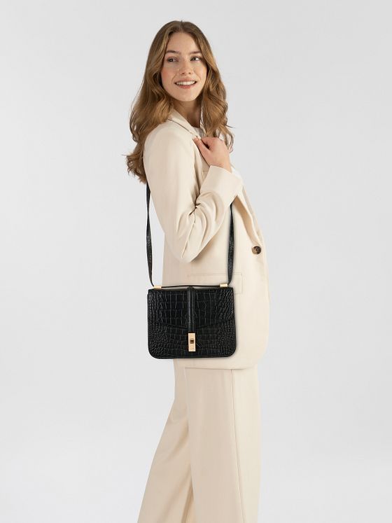 Joop! Coccodrillo C-Four Skuldertaske Læder 22 cm