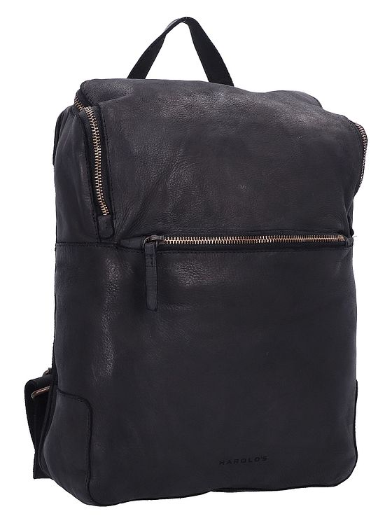 Harold's Submarine-rygsæk i læder med 34 cm rum til bærbar computer