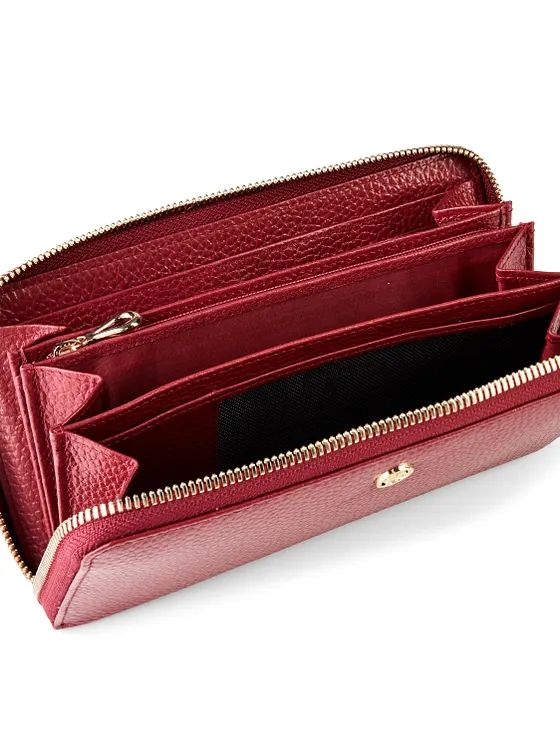 Esquire Alexandria Cartera Bloqueo RFID Piel natural 19 cm Esquire Alexandria Cartera Bloqueo RFID Piel natural 19 cm