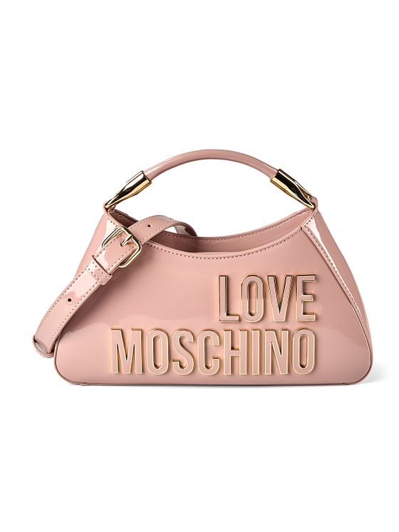 Love Moschino Enameled Logo Kabelka 27 cm