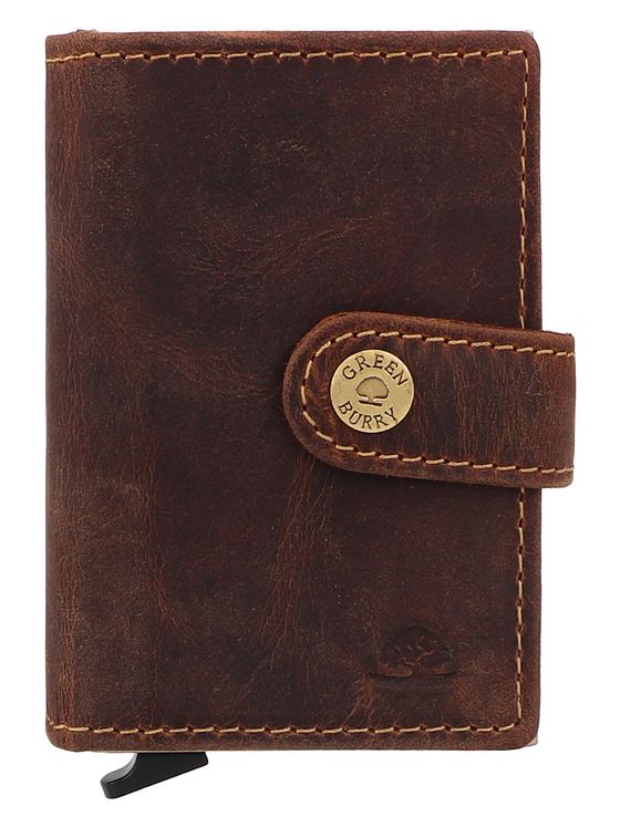 Greenburry Vintage Pung RFID-beskyttelse Læder 7.5 cm