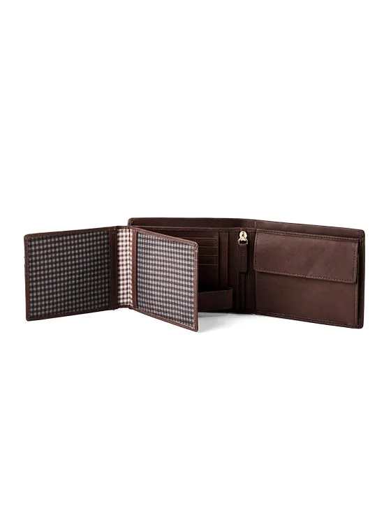 Esquire Chicago Cartera Bloqueo RFID Piel natural 12 cm Esquire Chicago Cartera Bloqueo RFID Piel natural 12 cm