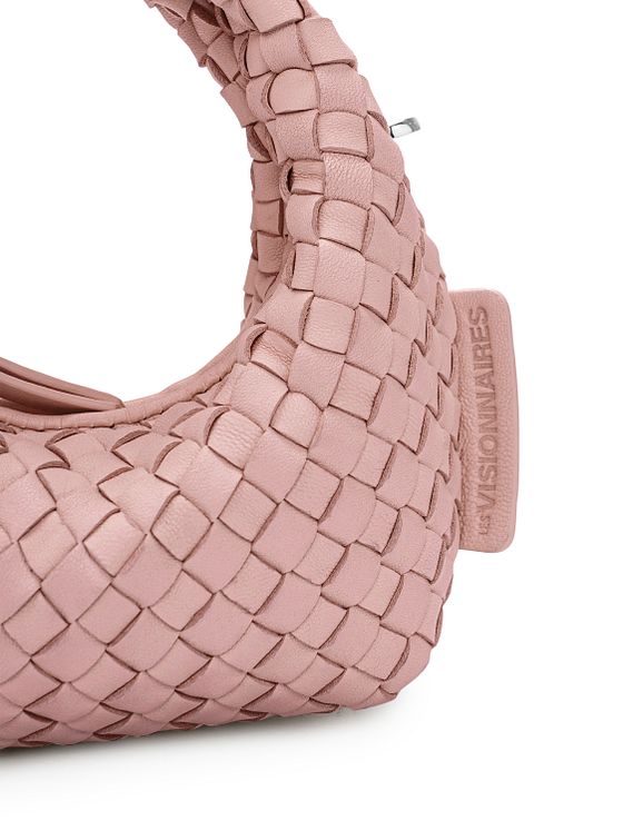 LES VISIONNAIRES Greta Micro weave Kabelka Kůže 20 cm