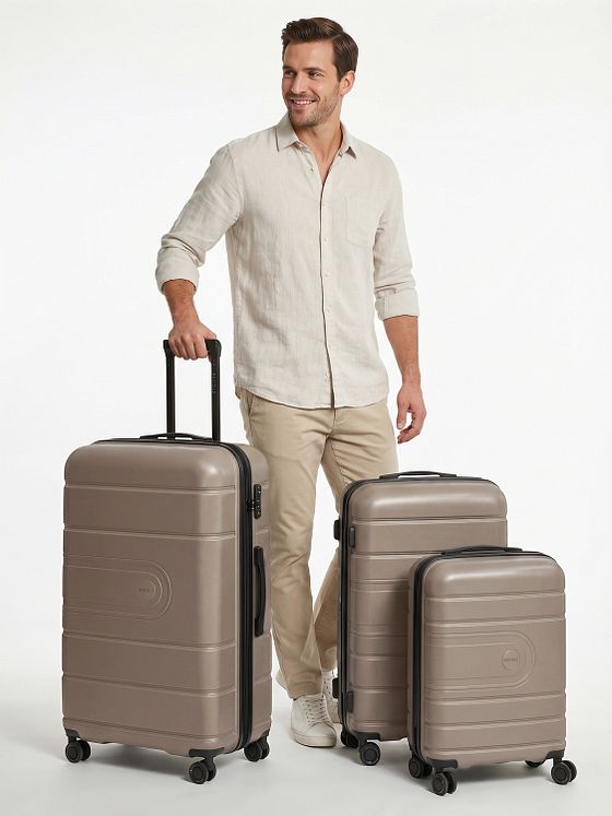 Redolz Essentials 11 4 ruedas Set de maletas 3 piezas Con fuelle expandible