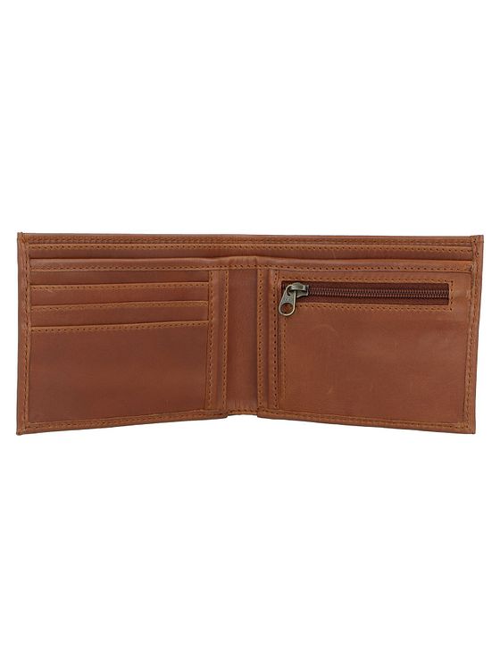 Buckle & Seam Bill-pung i læder 11,5 cm