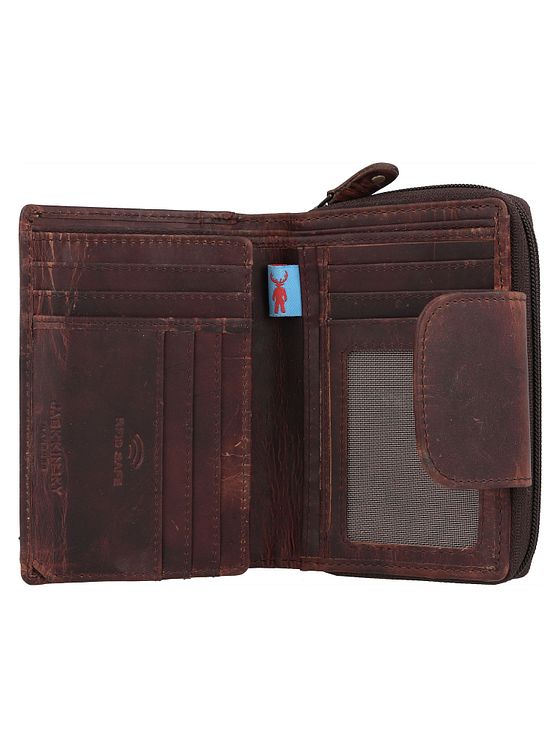 Jack Kinsky Monterey Pung RFID-beskyttelse Læder 10 cm Jack Kinsky Monterey Pung RFID-beskyttelse Læder 10 cm