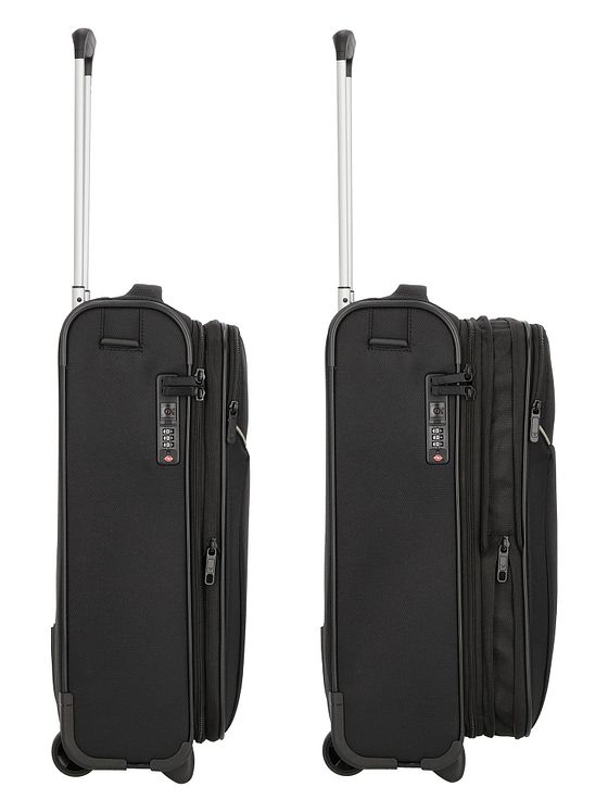 Roncato Ironik 2.0 4 hjul Kabinetrolley 55 cm med strækfold Roncato Ironik 2.0 4 hjul Kabinetrolley 55 cm med strækfold