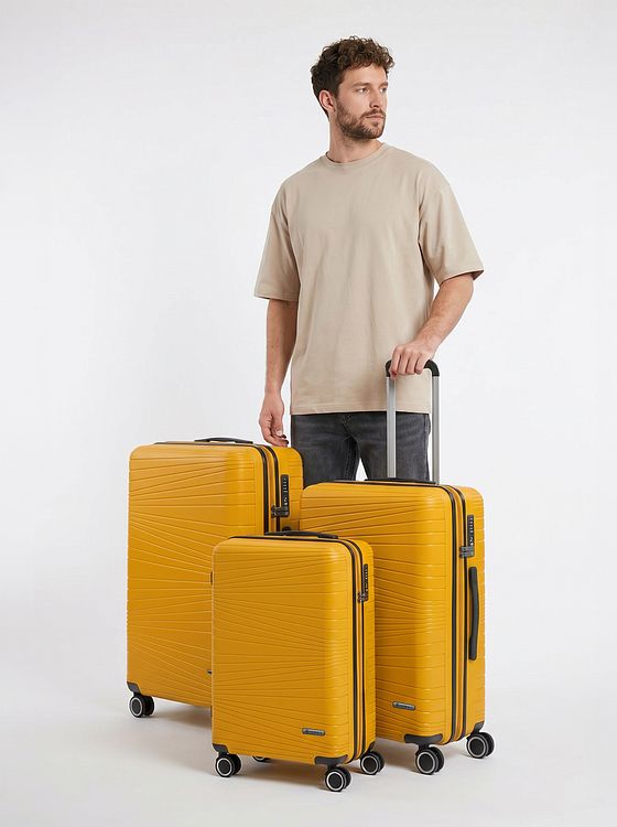 Franky Dallas 3.0 4 Rollen Kofferset 3-teilig mit Dehnfalte Franky Dallas 3.0 4 Rollen Kofferset 3-teilig mit Dehnfalte