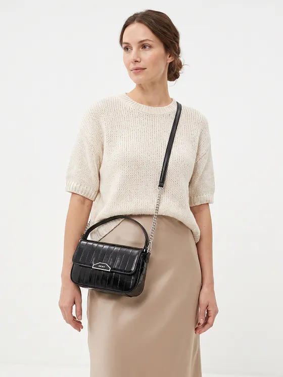 DKNY Willa Crossbody taška Kůže 20.5 cm DKNY Willa Crossbody taška Kůže 20.5 cm