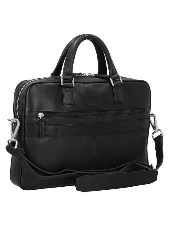 Picard Autentisk dokumentmappe i læder med 40 cm rum til bærbar computer