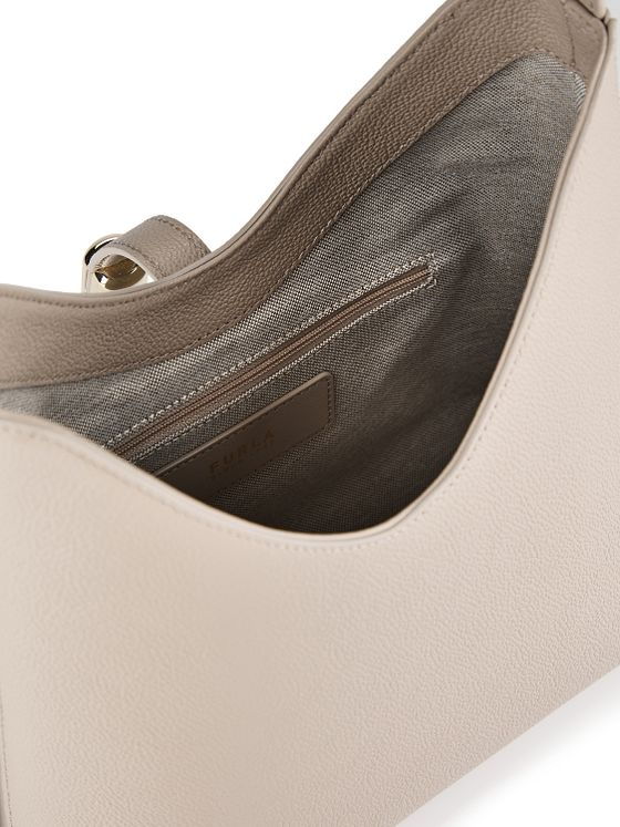 Furla Goccia Bolsa de hombro S Piel natural 24 cm Furla Goccia Bolsa de hombro S Piel natural 24 cm