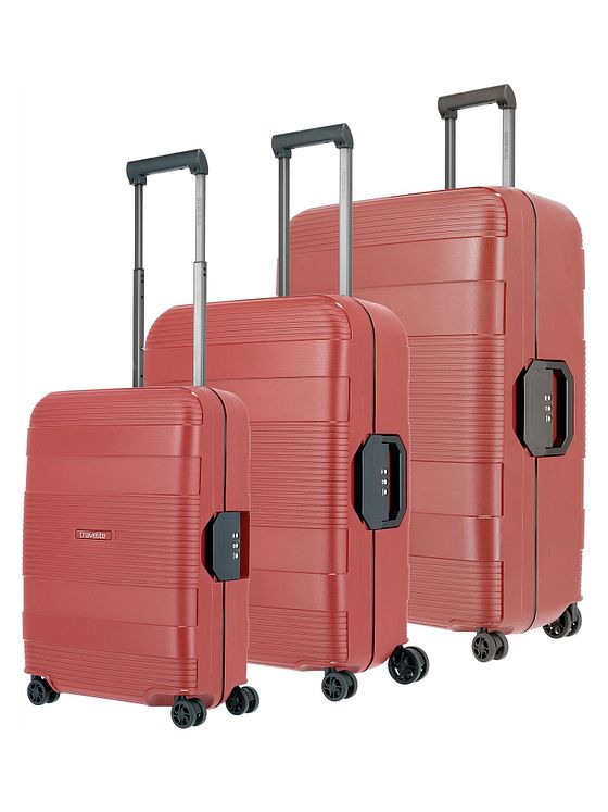 Travelite Korfu 4 kolečka Sada kufrů 3-dílný