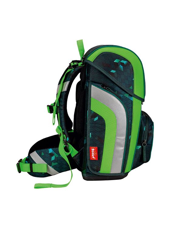 Scout Genius Skoleransel-sæt 4-delt