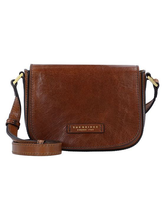 The Bridge Vittoria skuldertaske i læder 20 cm
