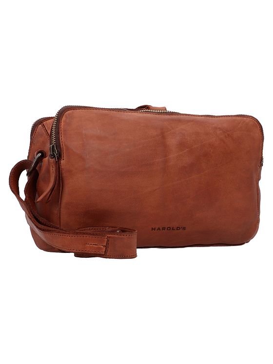 Harold's Submarine Skuldertaske Læder 28 cm