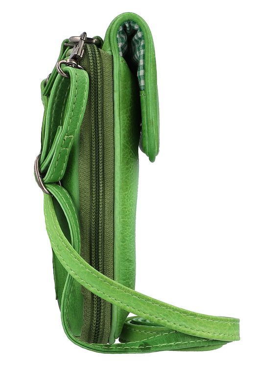 Jack Kinsky Nassau mobiltaske RFID læder 9,5 cm