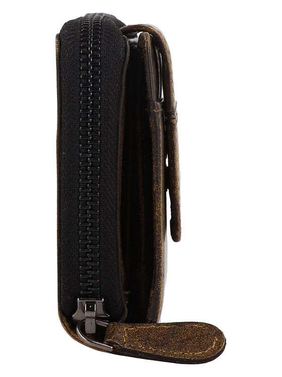 Greenburry Destressed Pung RFID-beskyttelse Læder 13.5 cm