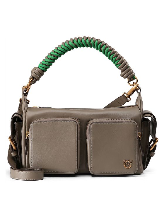 PINKO Cargo Skuldertaske Læder 31 cm