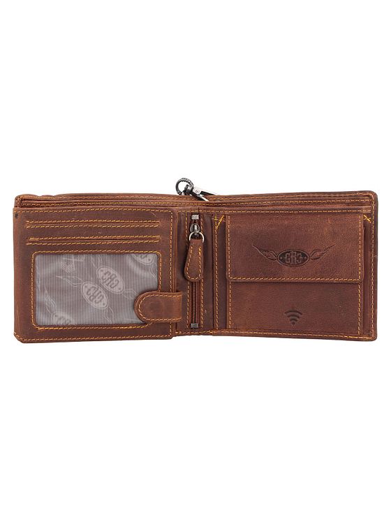 Greenburry Racing Collection Dallas pung RFID læder 12,5 cm Greenburry Racing Collection Dallas pung RFID læder 12,5 cm