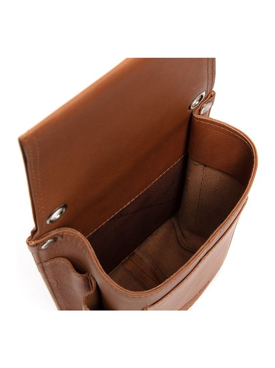 The Chesterfield Brand Tchaj-wanské pouzdro na číšnickou brašnu kožené 12 cm