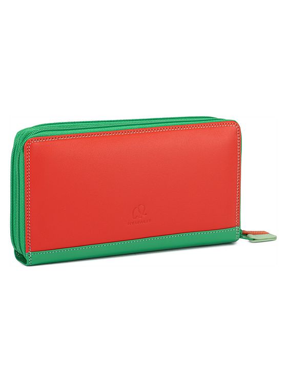 Mywalit Medium Tri-fold pung i læder 14 cm