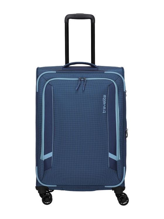 Travelite Corsiica 4 hjul Trolley M 67 cm med strækfold Travelite Corsiica 4 hjul Trolley M 67 cm med strækfold