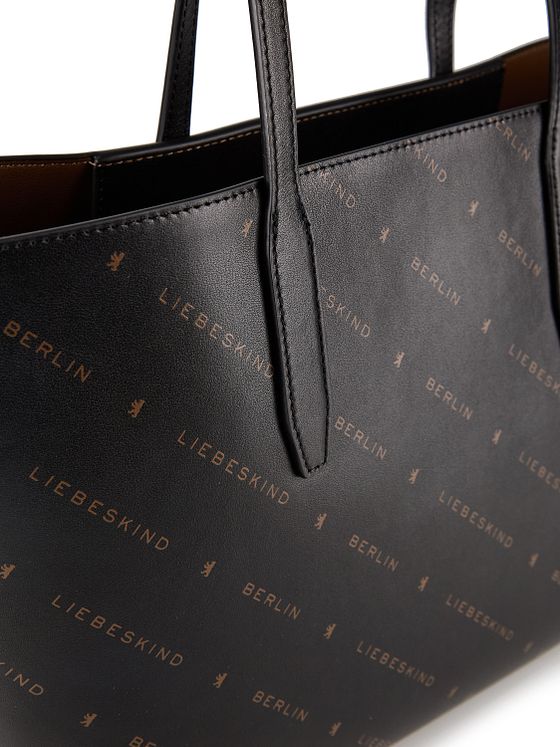 Liebeskind Monogram Shopper-taske M Læder 47 cm