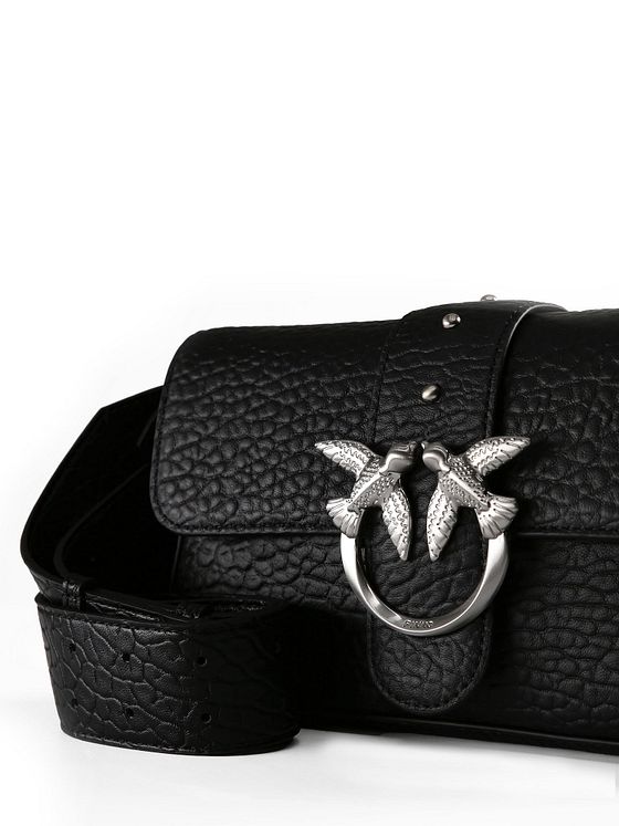 PINKO Love One Skuldertaske Læder 21 cm