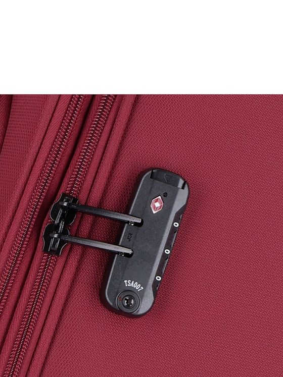 d & n Travel Line 9704 4 hjul Trolley L 78 cm med strækfold d & n Travel Line 9704 4 hjul Trolley L 78 cm med strækfold