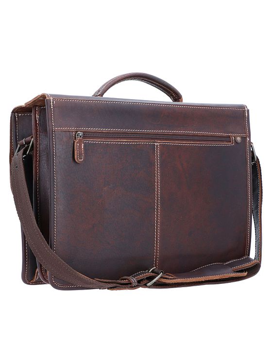 Greenburry Kuffert i læder 39 cm