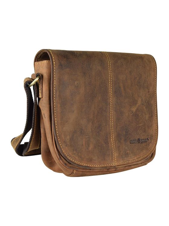 Greenburry Vintage skuldertaske i læder 28 cm Greenburry Vintage skuldertaske i læder 28 cm