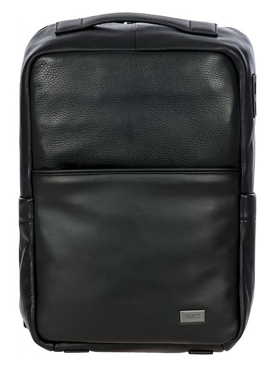 Bric's Torino-rygsæk i læder med 37 cm rum til bærbar computer