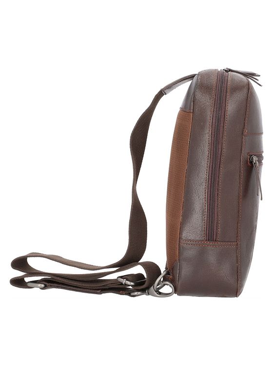 Leonhard Heyden Dakota skuldertaske i læder 20 cm