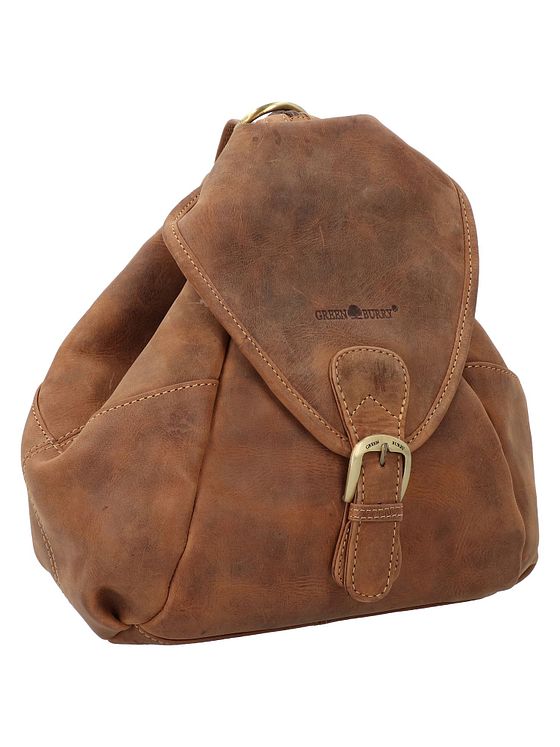 Greenburry Vintage City-rygsæk i læder 28 cm