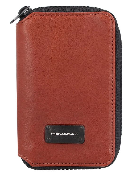 Piquadro Harper pung i læder 9 cm