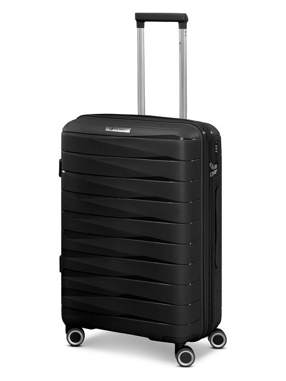 Franky London 4 hjul Trolley M 65 cm med strækfold