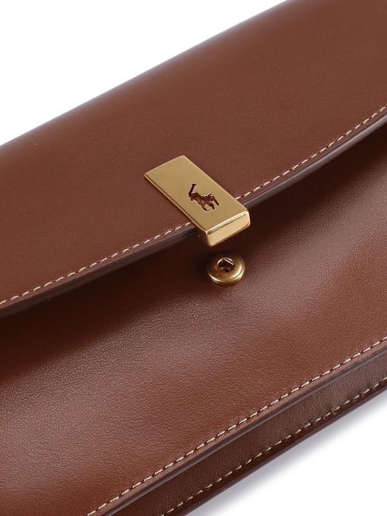 POLO RALPH LAUREN Polo ID Skuldertaske Læder 19 cm POLO RALPH LAUREN Polo ID Skuldertaske Læder 19 cm