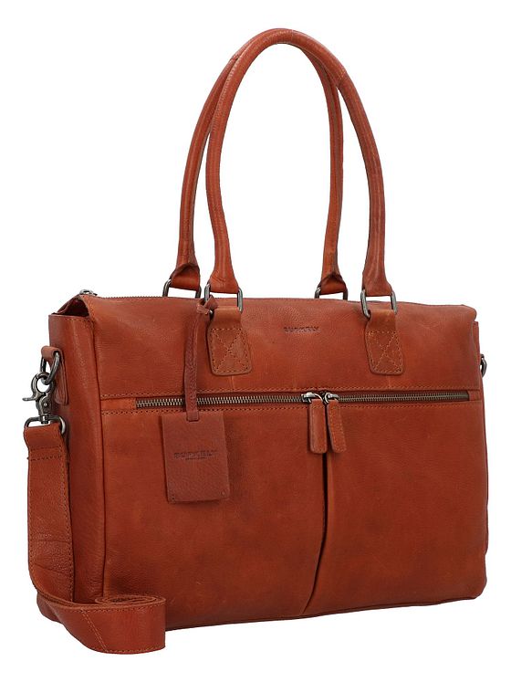 Burkely Antique Avery skuldertaske læder 37 cm rum til bærbar computer