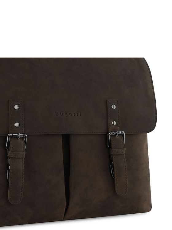 bugatti Luca Dokumenttaske Messenger Læder 39 cm Laptoprum