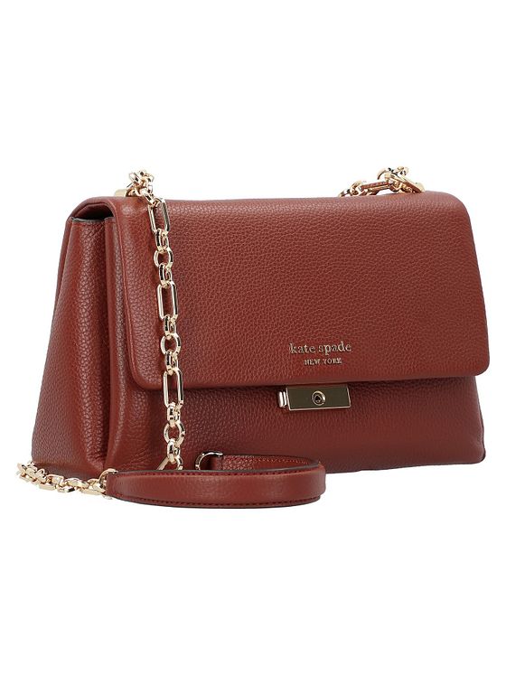 Kate Spade New York Carlyle skuldertaske i læder 24 cm