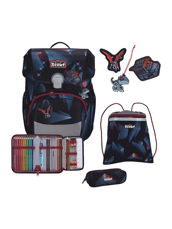 Scout Neo LED Sada školních tašek 8-dílný